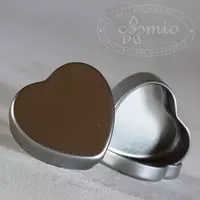 Cosmio alumínium szív alakú fémdobozka 25ml-es 1db