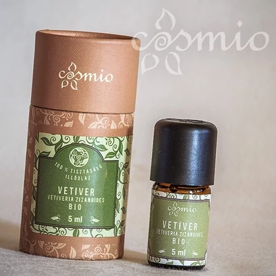 Cosmio vetiver illóolaj BIO 5 milliliter