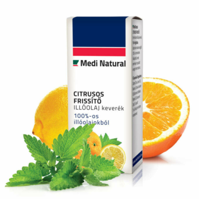 MediNatural Citrusos Frissítő illóolaj keverék 10ml