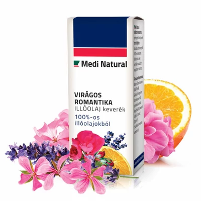 MediNatural Virágos Romantika illóolaj keverék 10ml